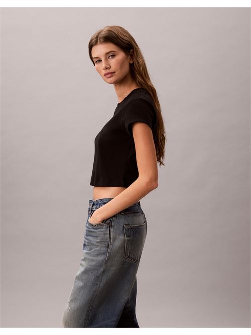 ss seasonal logo baby tee CALVIN KLEIN JEANS | LV047G828GUB1